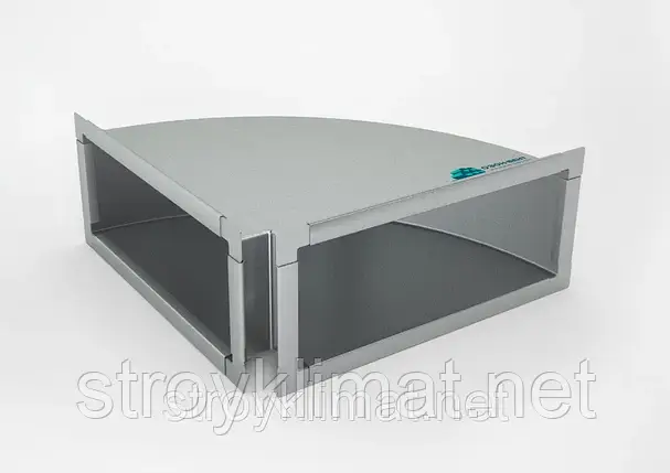 Відвід прямокутний 600х400 90° 0.7 мм, фото 1