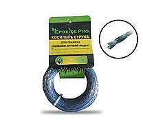 Косильна струна для тримера 3 мм 15 м армований кручений Квадрат Epoxide Pro