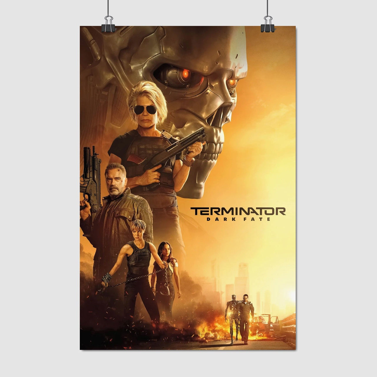 Плакат "Термінатор: Фатум, Terminator: Dark Fate (2019)", 60×40см
