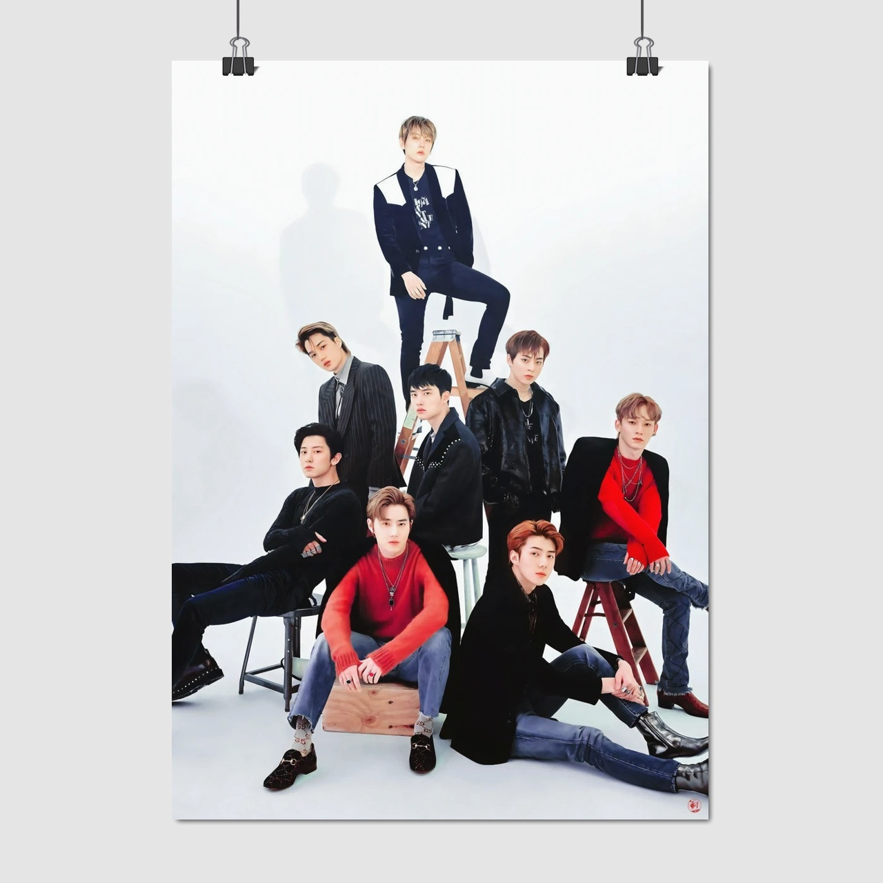 Плакат "EXO", 60×43см