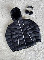 Чоловіча куртка Nike Storm-Fit до 0°C демісезонна весняна осіння найк чорна
