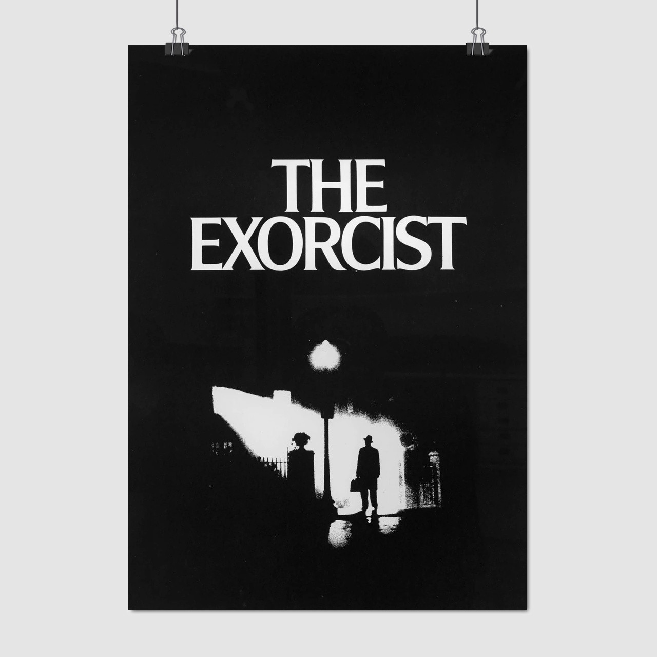 Плакат "Екзорцист, Той, що виганяє диявола, The Exorcist (1973)", 60×43см
