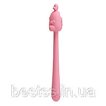 Універсальний гнучкий вібратор у формі милого кролика з 7 режимами вібрації Pretty Love Cute Bunny Pink, фото 5