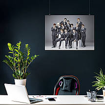 Плакат "Ексо, EXO, kpop", 43×60см, фото 4