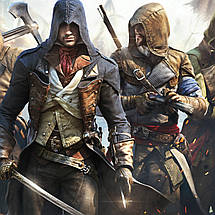 Плакат "Кредо асасіна: Єдність, Assassin's Creed: Unity", 60×60см, фото 3