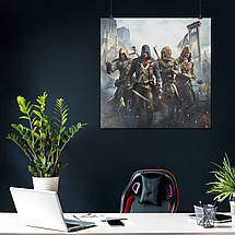 Плакат "Кредо асасіна: Єдність, Assassin's Creed: Unity", 60×60см, фото 4