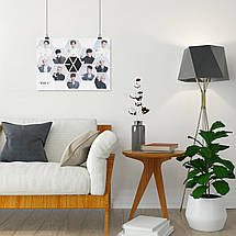 Плакат "EXO", 43×60см, фото 5