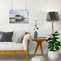 Плакат "Трак Рено, тягач, Renault T X-Road", 43×60см, фото 4