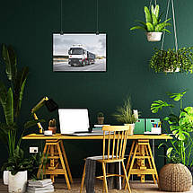 Плакат "Трак Рено, тягач, Renault T X-Road", 43×60см, фото 5