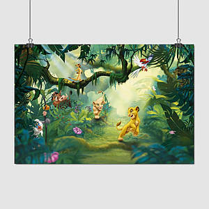 Плакат "Король Лев, Lion King", 40×60см