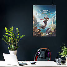 Плакат "Кредо асасіна: Одіссея, Assassin's Creed", 60×44см, фото 4