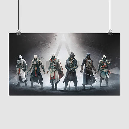 Плакат "Кредо асасіна, Assassin's Creed", 34×60см, фото 1