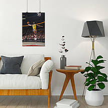 Плакат "Баскетболіст Джеймс Леброн, Lebron James", 60×40см, фото 4