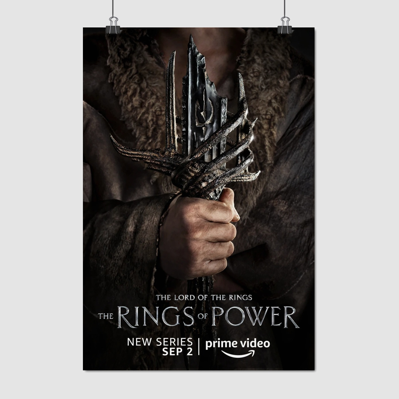 Плакат "Володар перснів: Персні влади, Rings of Power", 60×41см
