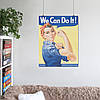 Плакат "Клепальниця Розі, Говард Міллер (1942), We Can Do It!", 60×47см, фото 6