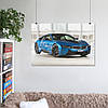 Плакат "BMW i8", 40×60см, фото 6