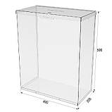 Ящик EKOSTAR с замком для пожертв та збору грошей 400x205x500. Об'єм 41 літр, фото 3