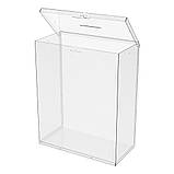 Ящик EKOSTAR с замком для пожертв та збору грошей 400x205x500. Об'єм 41 літр, фото 4