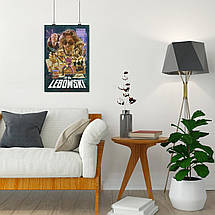 Плакат "Большой Лебовски, The Big Lebowski (1998)", 60×40см, фото 4