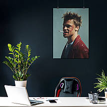 Плакат "Бійцівський клуб, Fight Club (1999)", 60×43см, фото 3