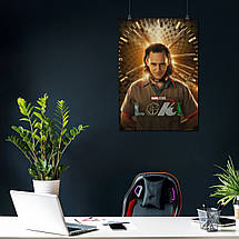 Плакат "Локі, Том Гіддлстон, Loki", 60×43см, фото 4