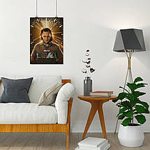 Плакат "Локі, Том Гіддлстон, Loki", 60×43см, фото 5