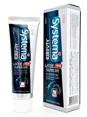 Зубна паста для ночного захисту CJ Lion Systema Night Protect 120 г