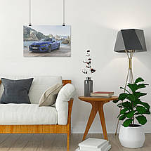 Плакат "BMW M8", 40×60см, фото 5