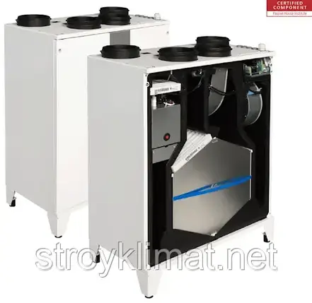Припливно-витяжні установки з пластинчастим рекуператором Salda SMARTY 2X V 1.2, фото 1