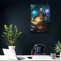 Плакат "DOTA: Кров дракона, Dota: Dragon's Blood", 60×41см, фото 3