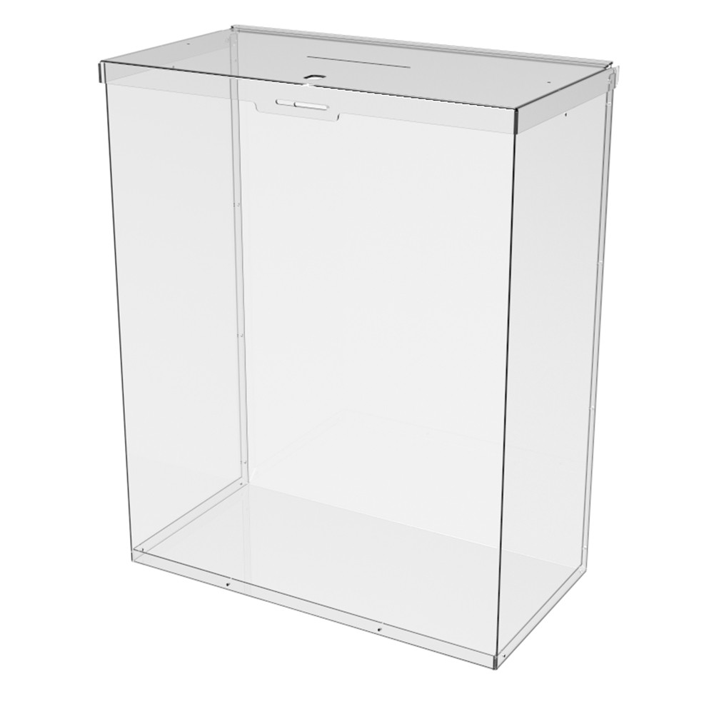 Скринька EKOSTAR с замком для пожертв та збору грошей 400x210x500. Об'єм 42 літра, фото 1