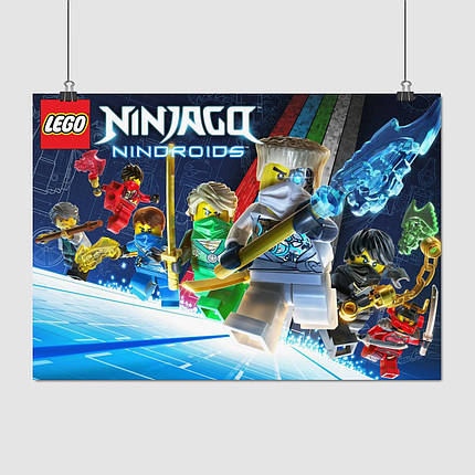Плакат "Ніндзяго, Ninjago", 42×60см, фото 1