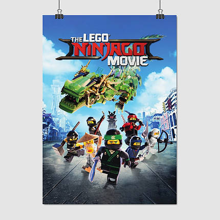 Плакат "Ніндзяго, Ninjago", 60×43см, фото 1
