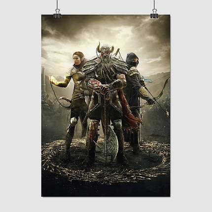Плакат "Стародавні сувої, The Elder Scrolls Online", 60×43см, фото 1