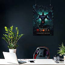 Плакат "DOTA: Кров дракона, Dota: Dragon's Blood", 60×40см, фото 4