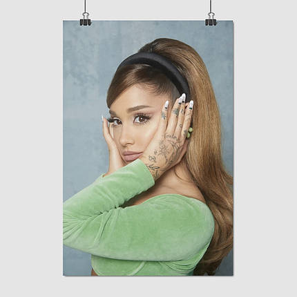 Плакат "Аріана Ґранде, співачка, Ariana Grande", 60×40см, фото 1