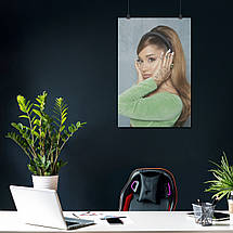 Плакат "Аріана Ґранде, співачка, Ariana Grande", 60×40см, фото 3