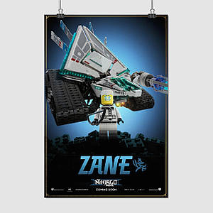 Плакат "Ніндзяго, Ninjago", 60×41см