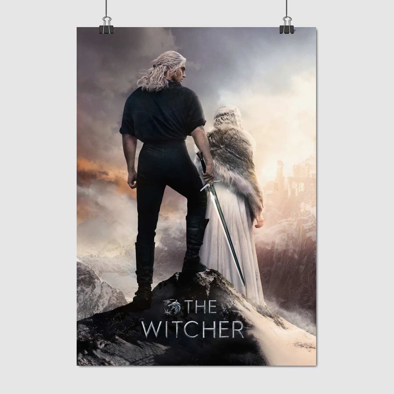 Плакат "Відьмак, сезон 2, Witcher", 60×43см