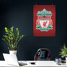 Плакат "Футбольный клуб Ліверпуль, Liverpool", 60×43см, фото 3