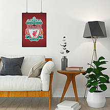 Плакат "Футбольный клуб Ліверпуль, Liverpool", 60×43см, фото 4