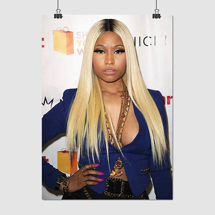 Плакат "Нікі Мінаж, Nicki Minaj", 60×43см, фото 1