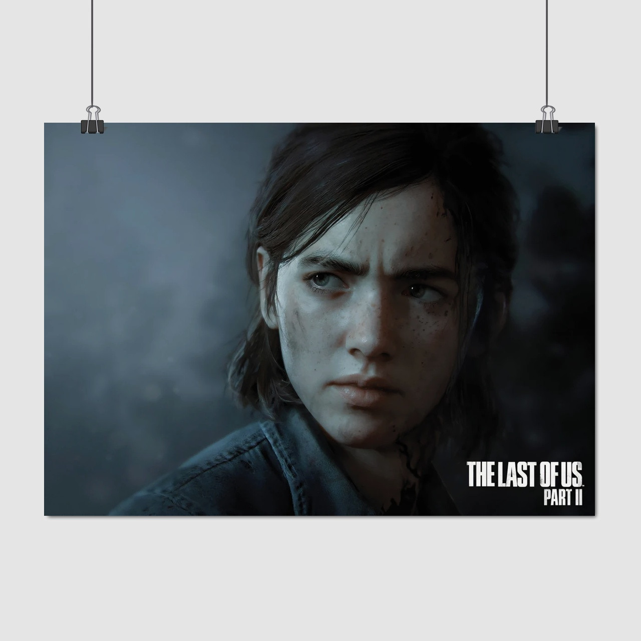 Плакат "Останні з нас 2, Еллі, Last Of Us 2", 43×60см