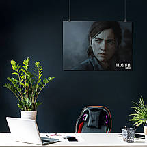 Плакат "Останні з нас 2, Еллі, Last Of Us 2", 43×60см, фото 3