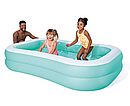 Дитячий надувний басейн Intex "Аква" 57181 на 600 л 229х147х46 см, фото 4