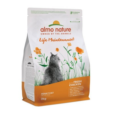 Cухий корм для дорослих кішок Almo Nature (Альмо Натюр) Holistic з куркою 2 кг