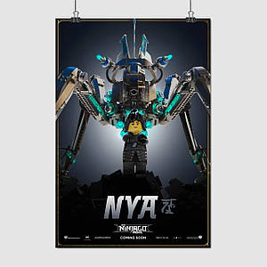 Плакат "Ніндзяго, Ninjago", 60×41см