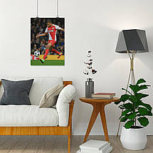 Плакат "Кіліан Мбаппе, футболіст, Kylian Mbappé", 60×43см, фото 4