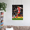 Плакат "Кіліан Мбаппе, футболіст, Kylian Mbappé", 60×43см, фото 6