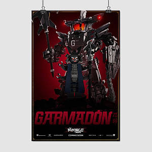 Плакат "Ніндзяго, Ninjago", 60×41см